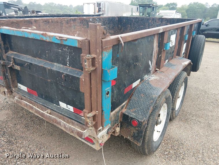 image for item ET2024 2014 Big Tex 12LX dump trailer