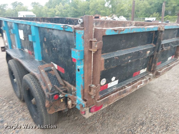 image for item ET2024 2014 Big Tex 12LX dump trailer