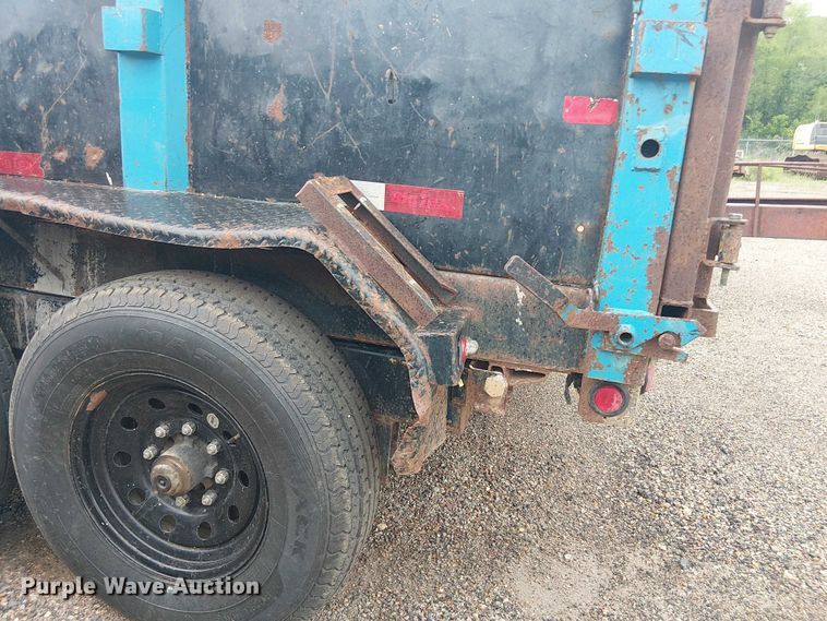 image for item ET2024 2014 Big Tex 12LX dump trailer