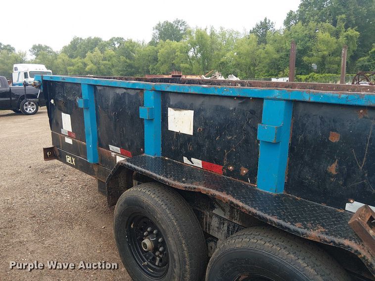 image for item ET2024 2014 Big Tex 12LX dump trailer