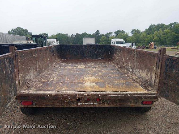 image for item ET2024 2014 Big Tex 12LX dump trailer