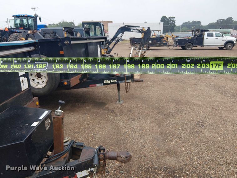 image for item ET2024 2014 Big Tex 12LX dump trailer
