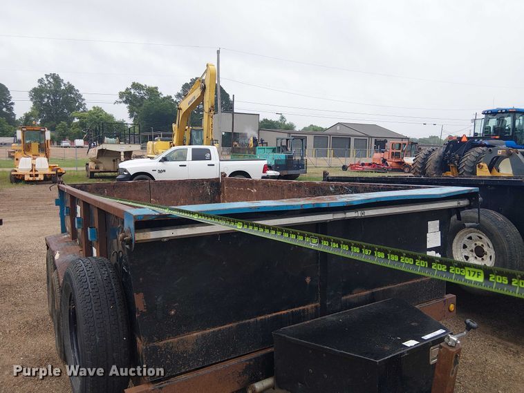 image for item ET2024 2014 Big Tex 12LX dump trailer