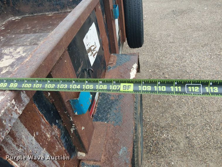 image for item ET2024 2014 Big Tex 12LX dump trailer