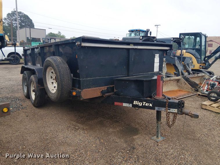 image for item ET2025 2015 Big Tex 10LX dump trailer