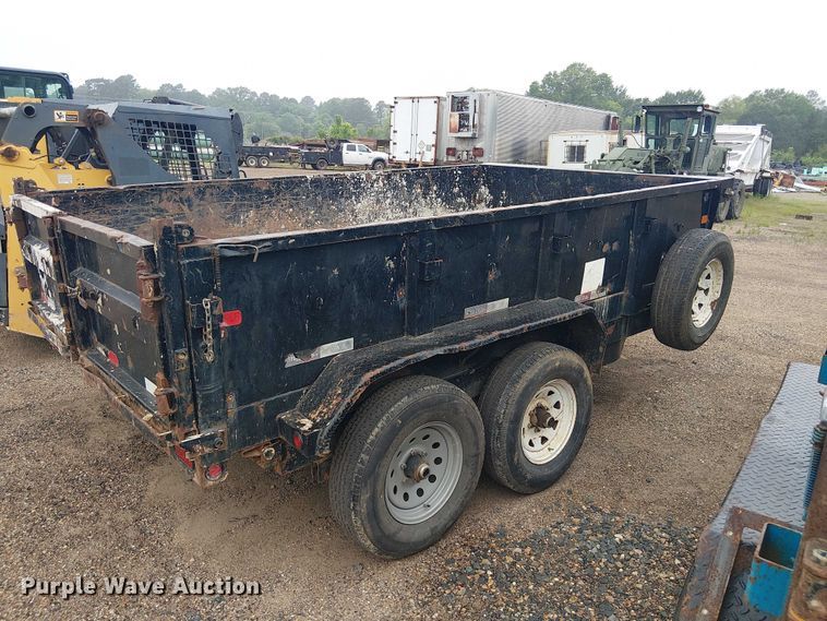 image for item ET2025 2015 Big Tex 10LX dump trailer
