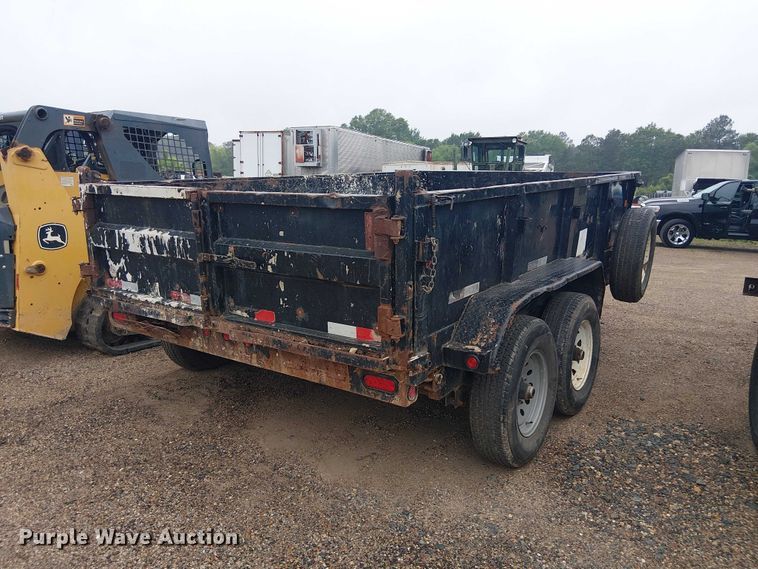 image for item ET2025 2015 Big Tex 10LX dump trailer