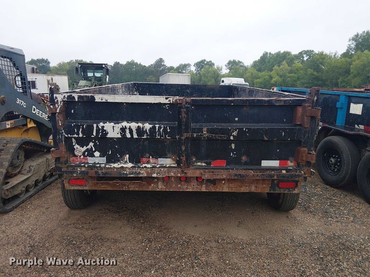 image for item ET2025 2015 Big Tex 10LX dump trailer
