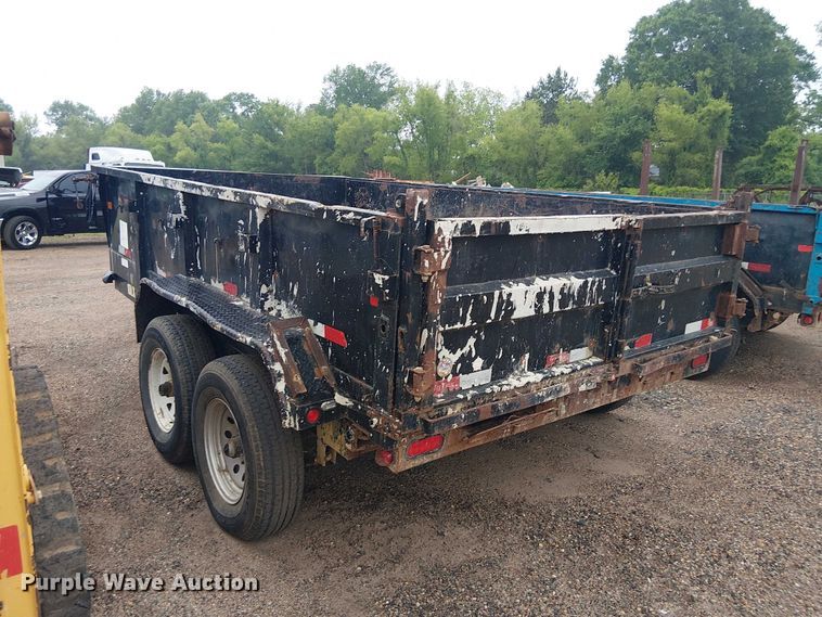 image for item ET2025 2015 Big Tex 10LX dump trailer