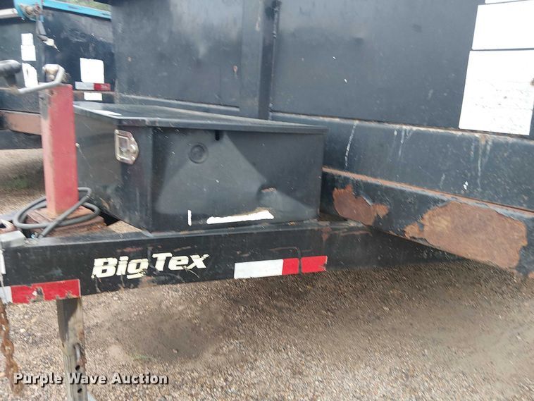 image for item ET2025 2015 Big Tex 10LX dump trailer