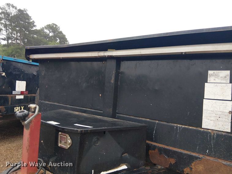 image for item ET2025 2015 Big Tex 10LX dump trailer