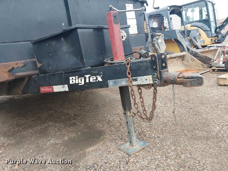 image for item ET2025 2015 Big Tex 10LX dump trailer