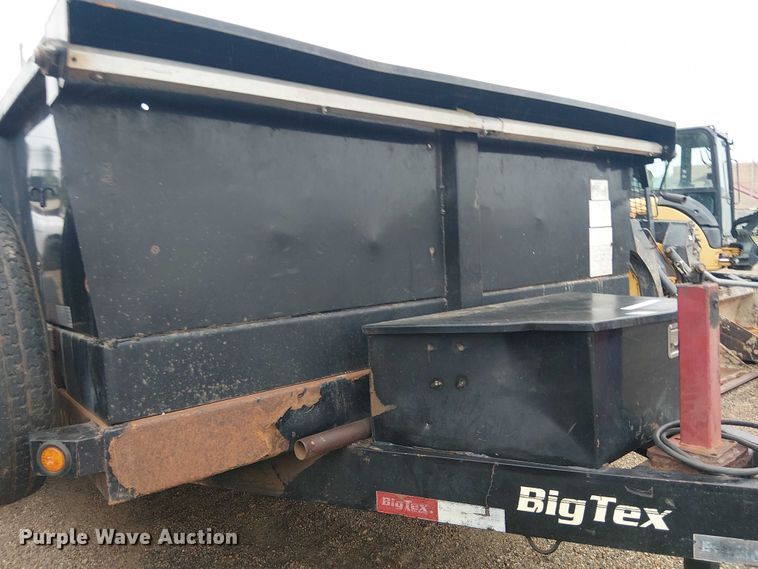 image for item ET2025 2015 Big Tex 10LX dump trailer