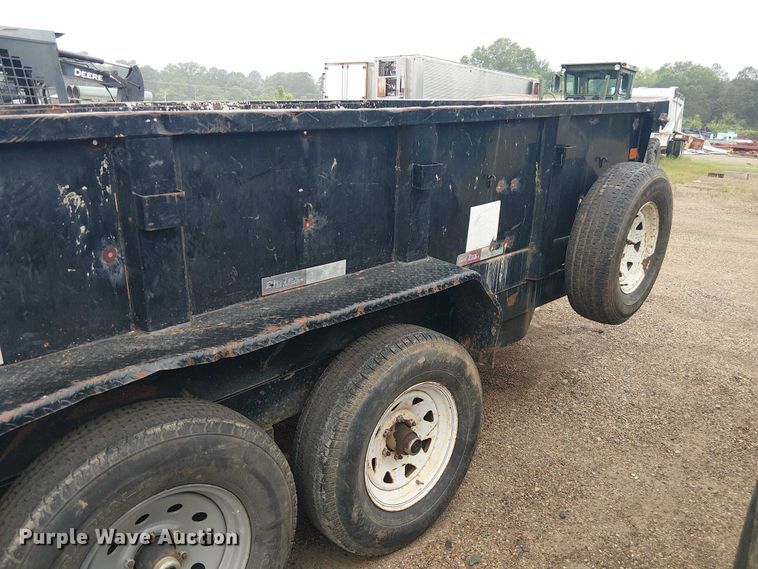 image for item ET2025 2015 Big Tex 10LX dump trailer