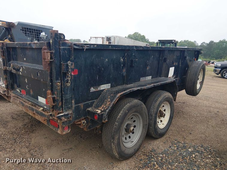 image for item ET2025 2015 Big Tex 10LX dump trailer