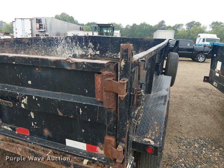image for item ET2025 2015 Big Tex 10LX dump trailer