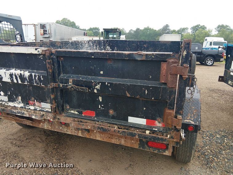 image for item ET2025 2015 Big Tex 10LX dump trailer