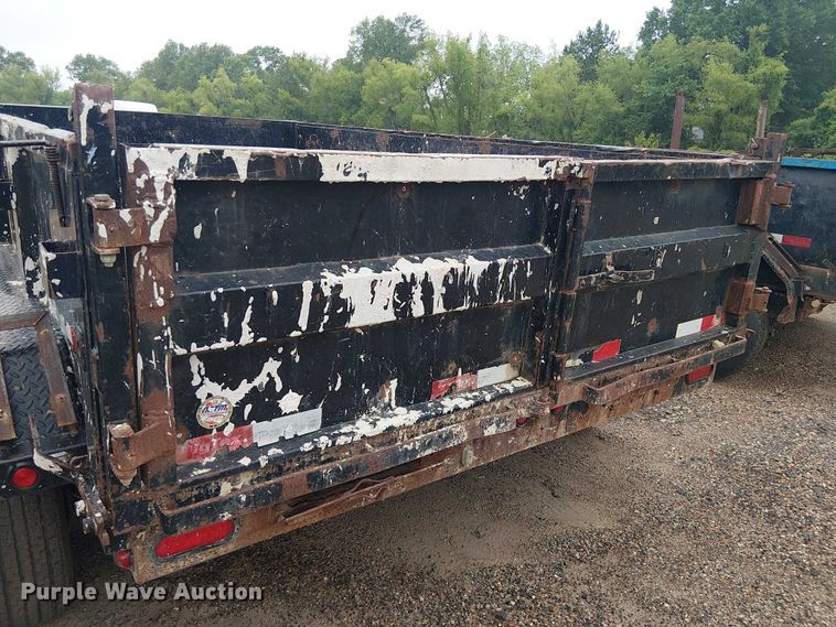 image for item ET2025 2015 Big Tex 10LX dump trailer