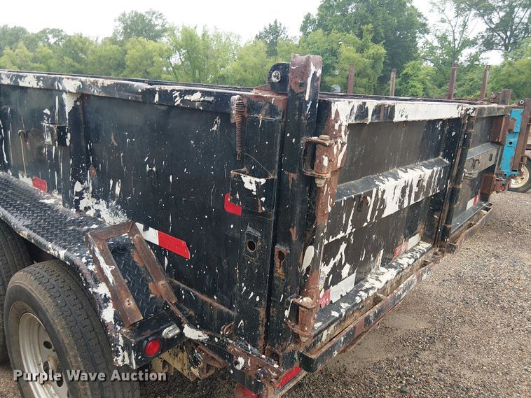 image for item ET2025 2015 Big Tex 10LX dump trailer