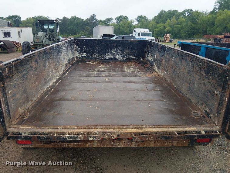 image for item ET2025 2015 Big Tex 10LX dump trailer