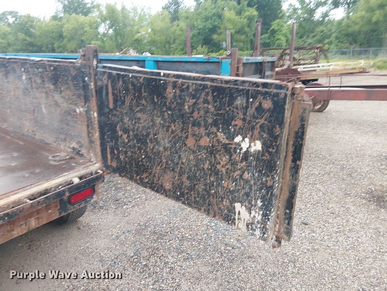 image for item ET2025 2015 Big Tex 10LX dump trailer