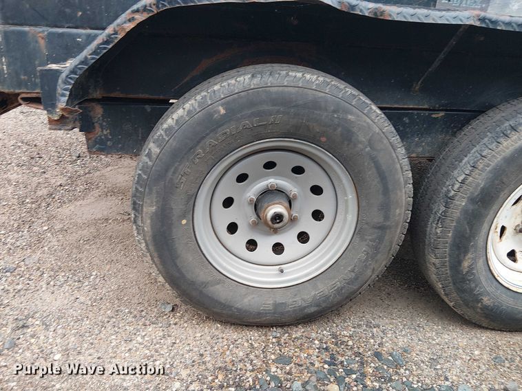 image for item ET2025 2015 Big Tex 10LX dump trailer