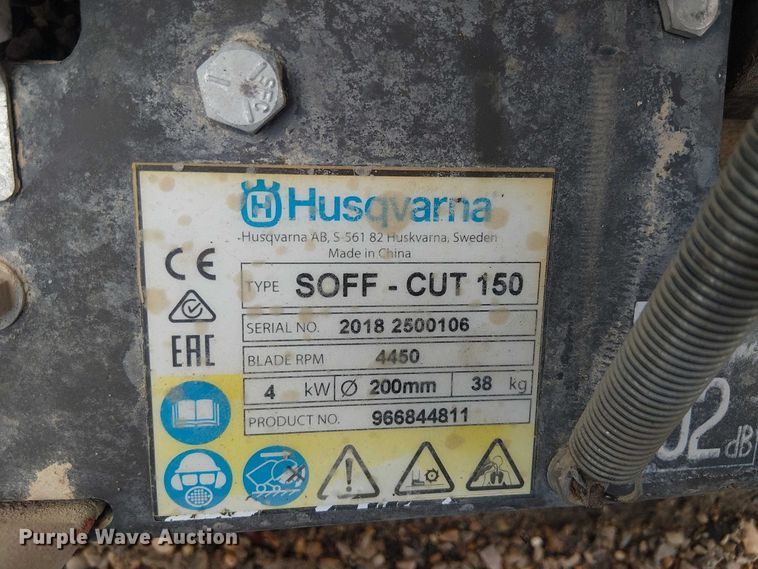 image for item ET2031 (3) Husqvarna Soff-Cut 150 concrete saws