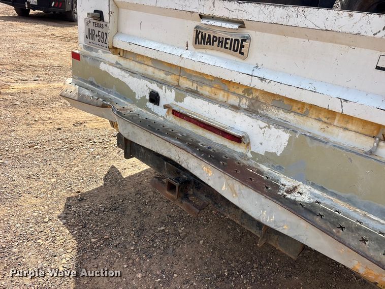 image for item ET2046 2017 RAM 3500 Crew Cab utility bed pickup truck