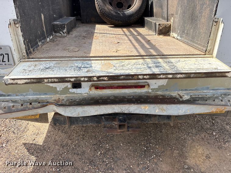 image for item ET2046 2017 RAM 3500 Crew Cab utility bed pickup truck