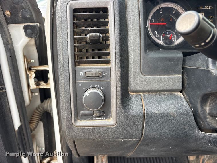 image for item ET2046 2017 RAM 3500 Crew Cab utility bed pickup truck