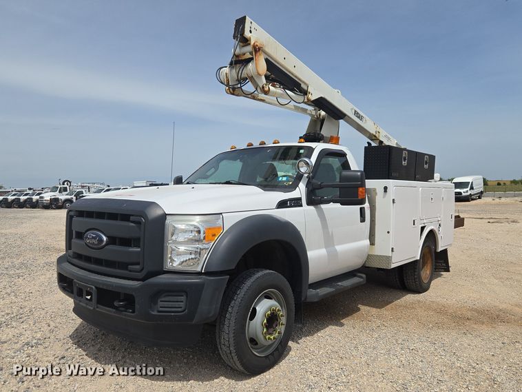 image for item ET5022 2012 Ford F450 Super Duty bucket truck