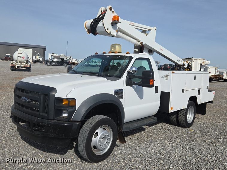 image for item ET5025 2009 Ford F450 Super Duty bucket truck