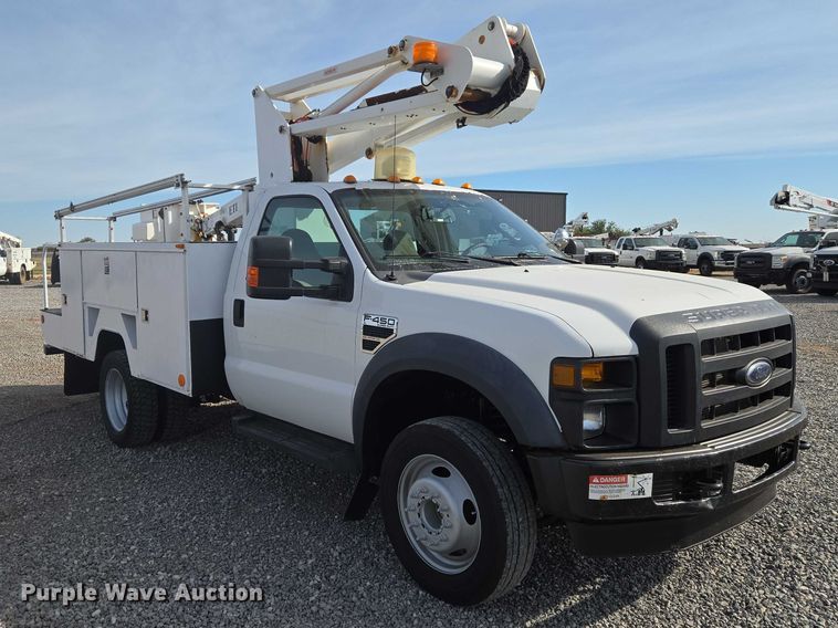 image for item ET5025 2009 Ford F450 Super Duty bucket truck