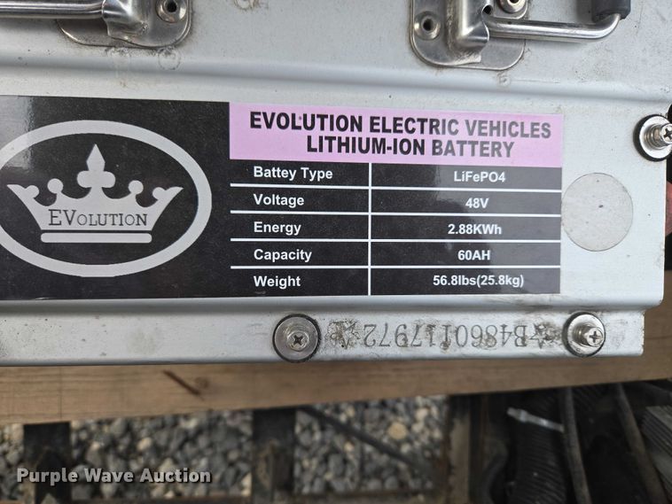 image for item ET5081 Evolution golf cart
