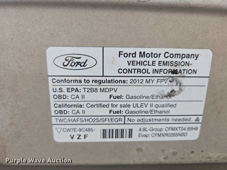 image for item ET5083 2012 Ford E250 handicap accessible van