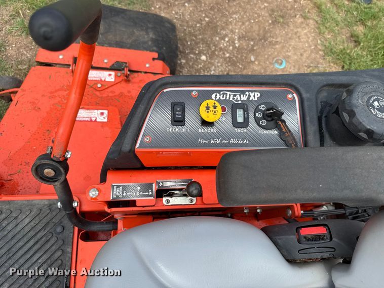 image for item ET6097 2016 Bad Boy Outlaw XP ZTR lawn mower