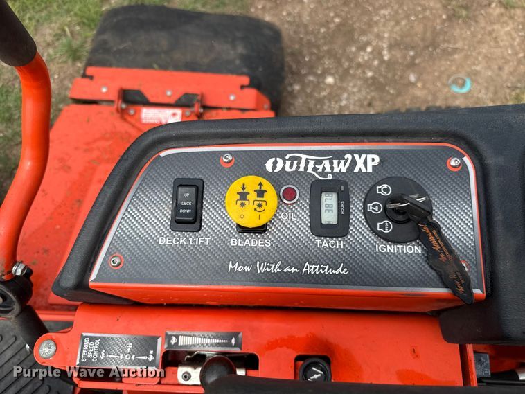 image for item ET6097 2016 Bad Boy Outlaw XP ZTR lawn mower