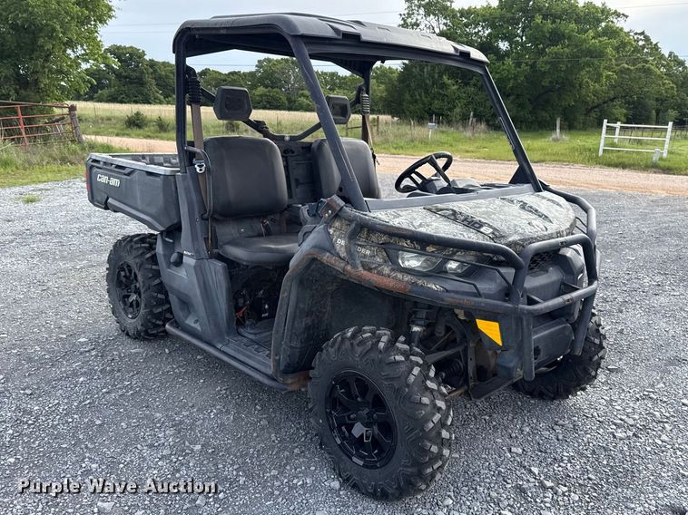 image for item ET6103 2019 Can-Am Defender HD8 utility vehicle