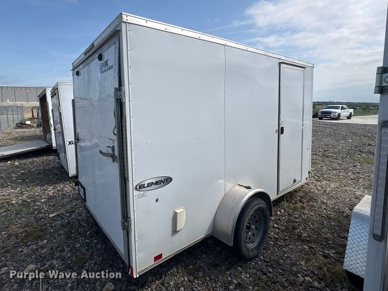 image for item EU0491 2023 Look Trailers LSCBC6.0X12SI2FF enclosed cargo trailer
