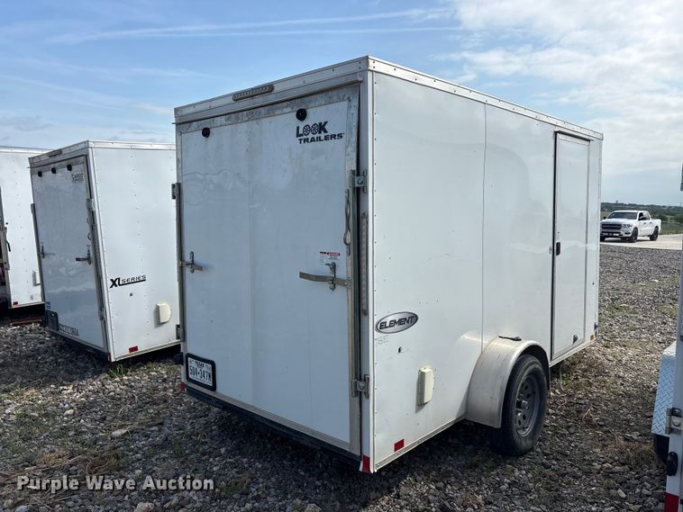 image for item EU0491 2023 Look Trailers LSCBC6.0X12SI2FF enclosed cargo trailer