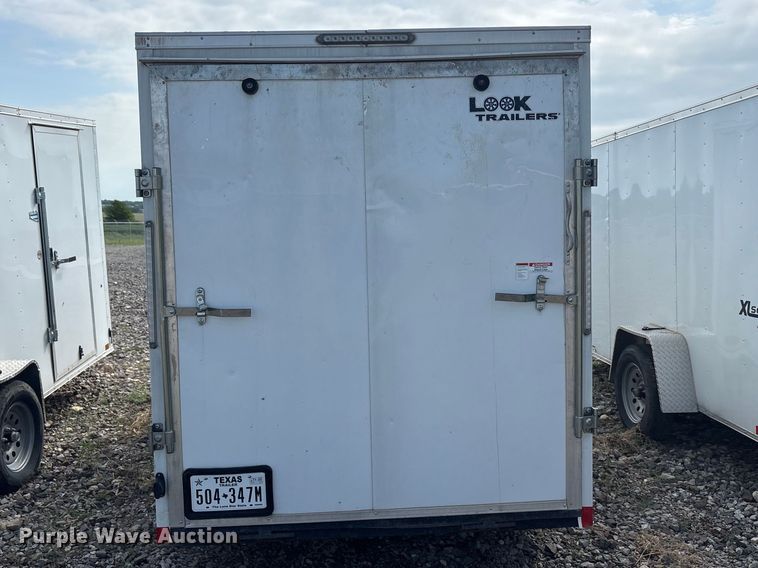image for item EU0491 2023 Look Trailers LSCBC6.0X12SI2FF enclosed cargo trailer
