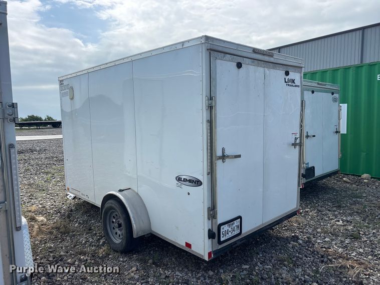 image for item EU0491 2023 Look Trailers LSCBC6.0X12SI2FF enclosed cargo trailer