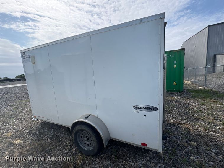 image for item EU0491 2023 Look Trailers LSCBC6.0X12SI2FF enclosed cargo trailer