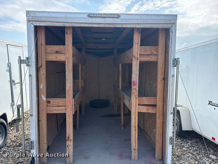 image for item EU0491 2023 Look Trailers LSCBC6.0X12SI2FF enclosed cargo trailer