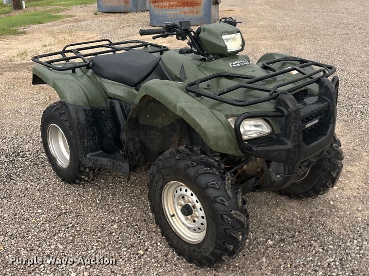 image for item EU5521 2012 Honda TRX500 ATV