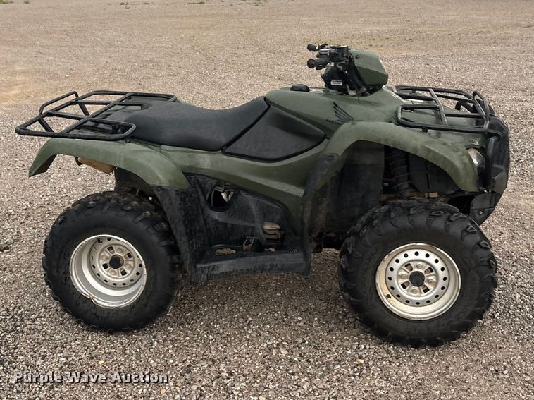 image for item EU5521 2012 Honda TRX500 ATV