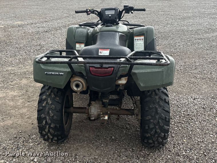image for item EU5521 2012 Honda TRX500 ATV