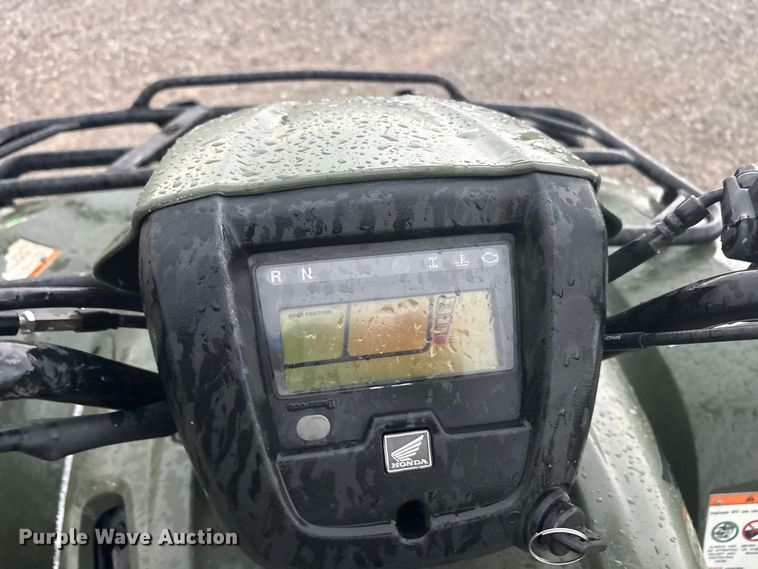 image for item EU5521 2012 Honda TRX500 ATV