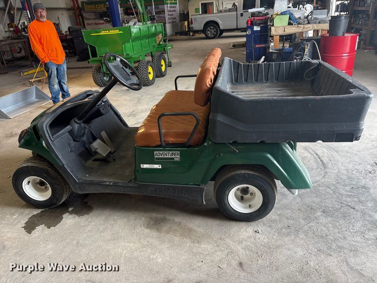 image for item EU5535 Yamaha Adventure One golf cart