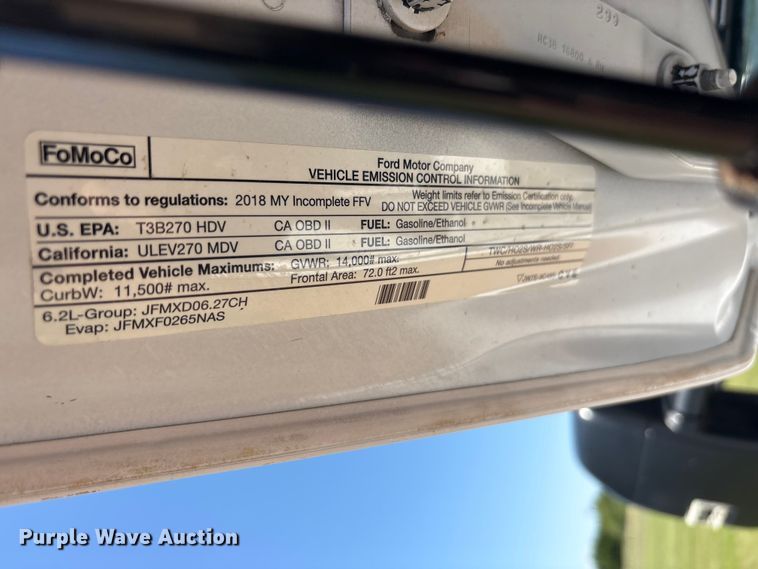image for item EU5565 2017 Ford F250 Super Duty pickup truck